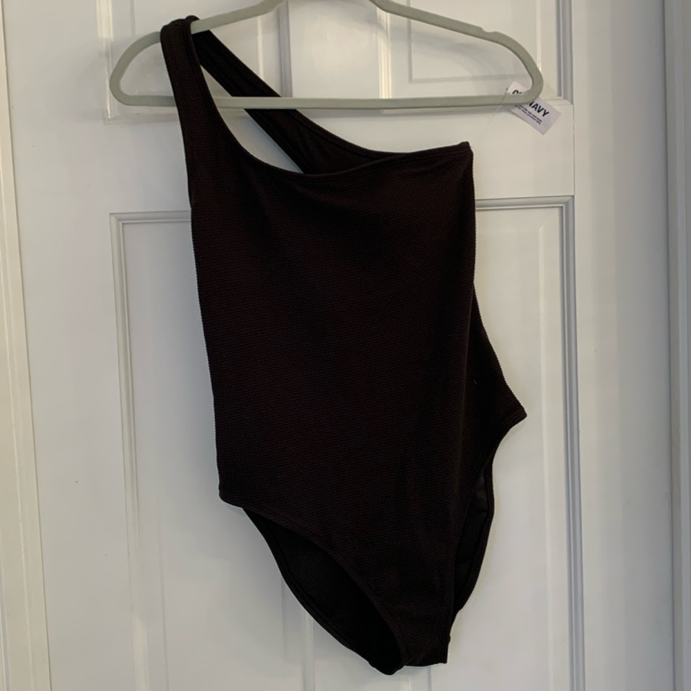 NWT One Shoulder Suit - Picture 2 of 5